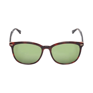 Gucci Square Frame Acetate Sunglasses — Brown