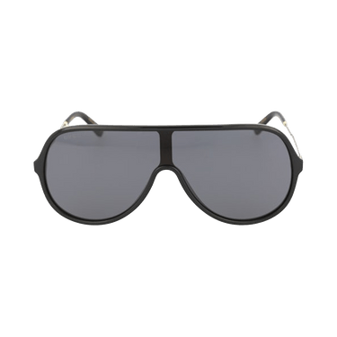 Gucci Square Rectangle Sunglasses — Brown