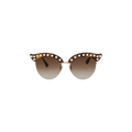 Gucci Cat Eye Acetate Sunglasses — Brown