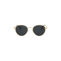 Gucci Round Titanium Sunglasses — Gold