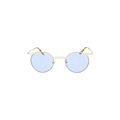 Gucci Round Frame Metal Sunglasses — Gold