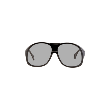 Gucci Aviator Acetate Sunglasses — Black