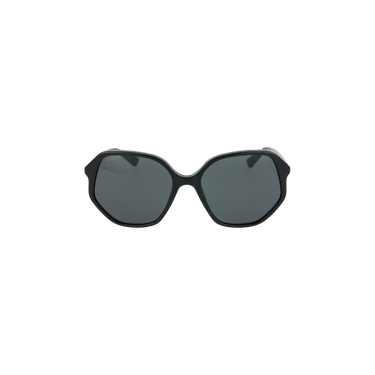 Gucci Square Acetate Sunglasses — Blue
