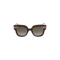 Gucci Oversized Cat Eye Acetate Sunglasses — Brown