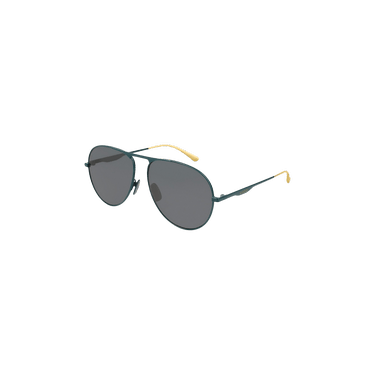 Gucci Aviator Metal Sunglasses — Grey
