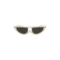Gucci Cat Eye Metal Sunglasses — Gold