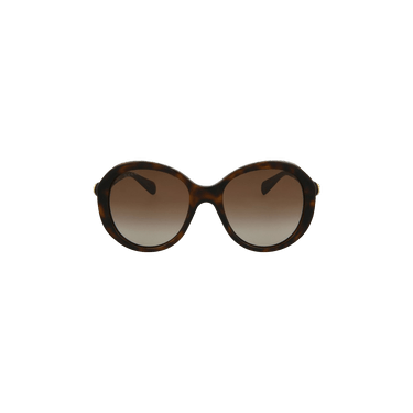 Gucci Oval Acetate Sunglasses — Multi-Color