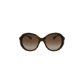 Gucci Oval Acetate Sunglasses — Multi-Color