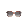Gucci Round Frame Injection Sunglasses — Red