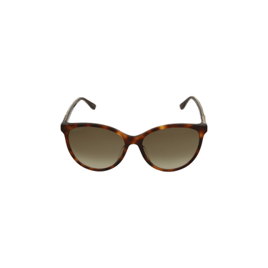 Gucci Cat Eye Acetate Frame Sunglasses — Brown