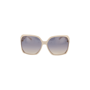 Gucci Oversized Sunglasses — Red