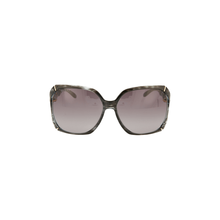 Gucci Oversized Square Sunglasses — Grey