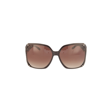 Gucci Oversized Sunglasses — Purple
