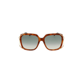 Gucci Oversized Square Acetate Sunglasses — Brown