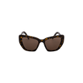 Prada Cat Eye Frame Acetate Sunglasses — Brown