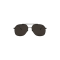 Saint Laurent Aviator Titanium Sunglasses — Black