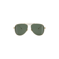 Saint Laurent Aviator Titanium Sunglasses — Gold