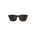 Saint Laurent Square Acetate Sunglasses — Black
