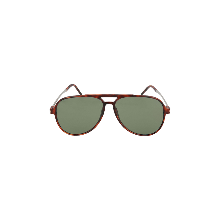 Saint Laurent Aviator Sunglasses — Brown