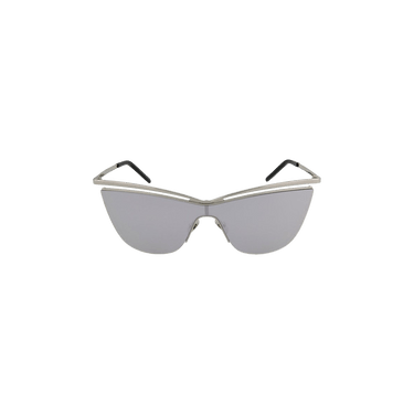 Saint Laurent Cat Eye Sunglasses — Silver