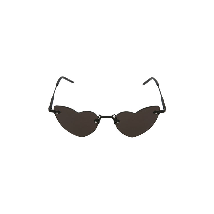 Saint Laurent Cat Eye Acetate Sunglasses — Black