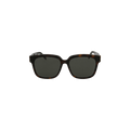 Saint Laurent Square Frame Acetate Sunglasses — Brown