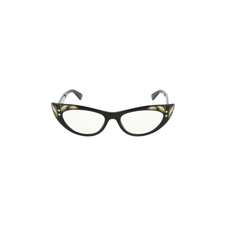 Gucci Cat-Eye Sunglasses — Black