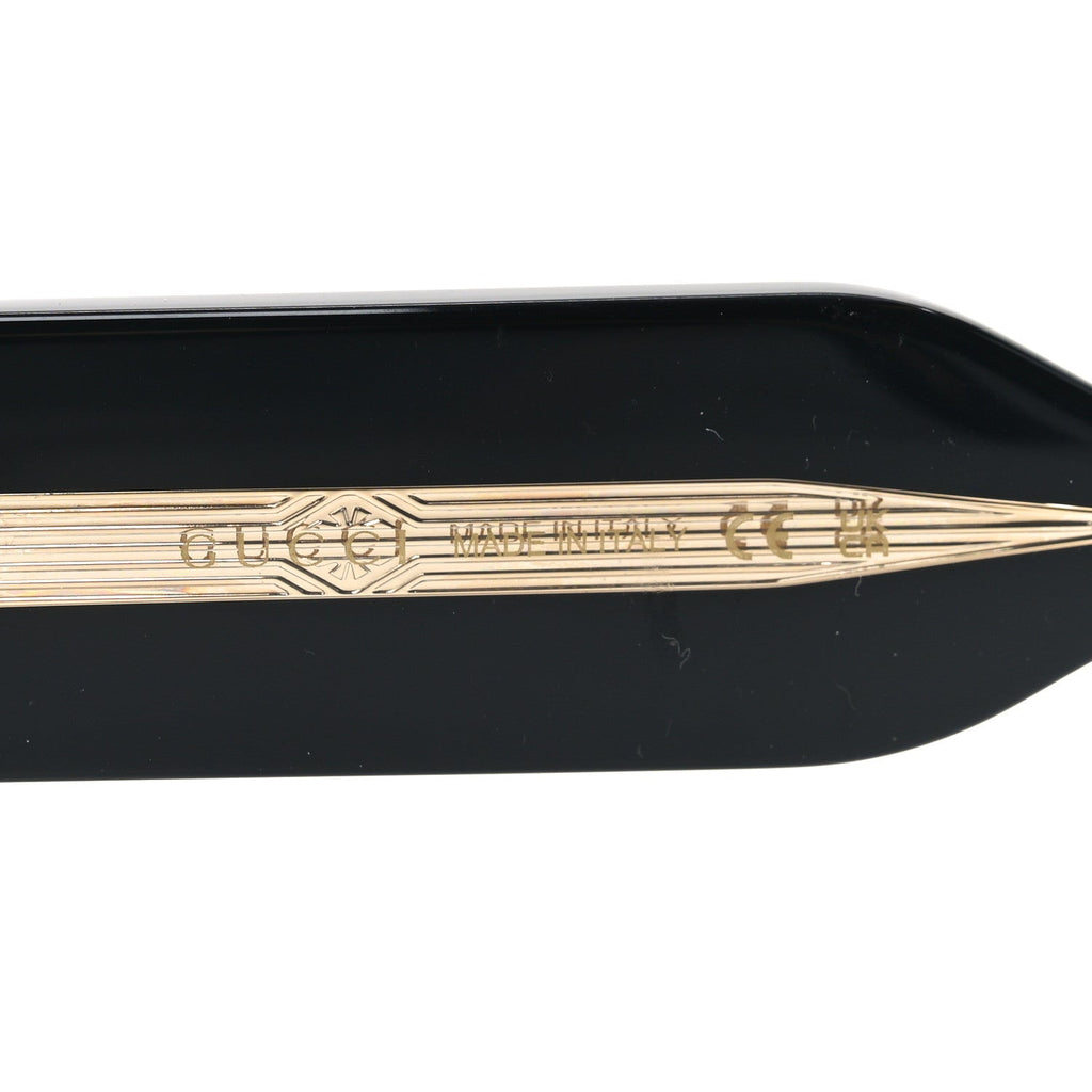 Gucci Rectangle Sunglasses — Black GG1528S