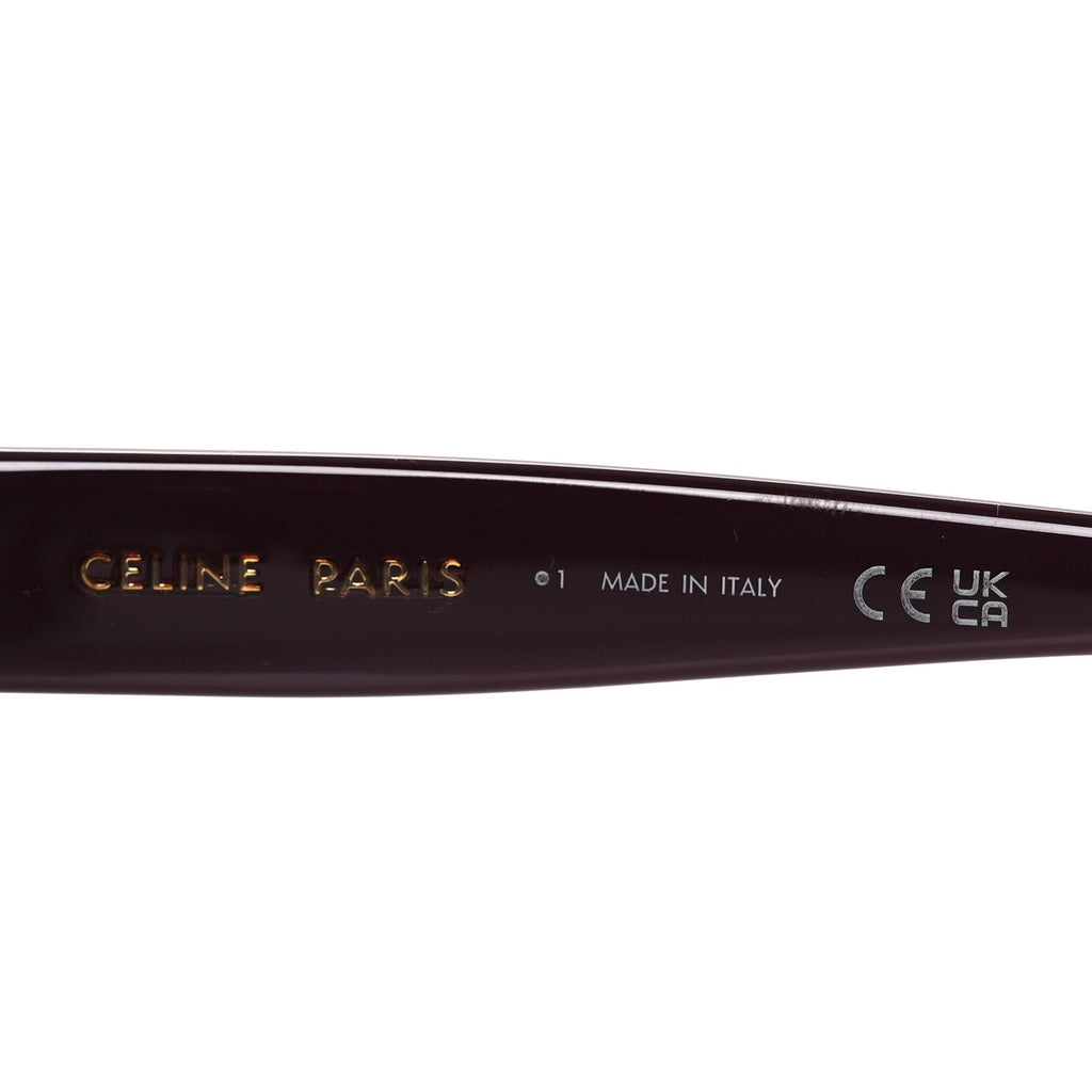 Celine Square Sunglasses — Black