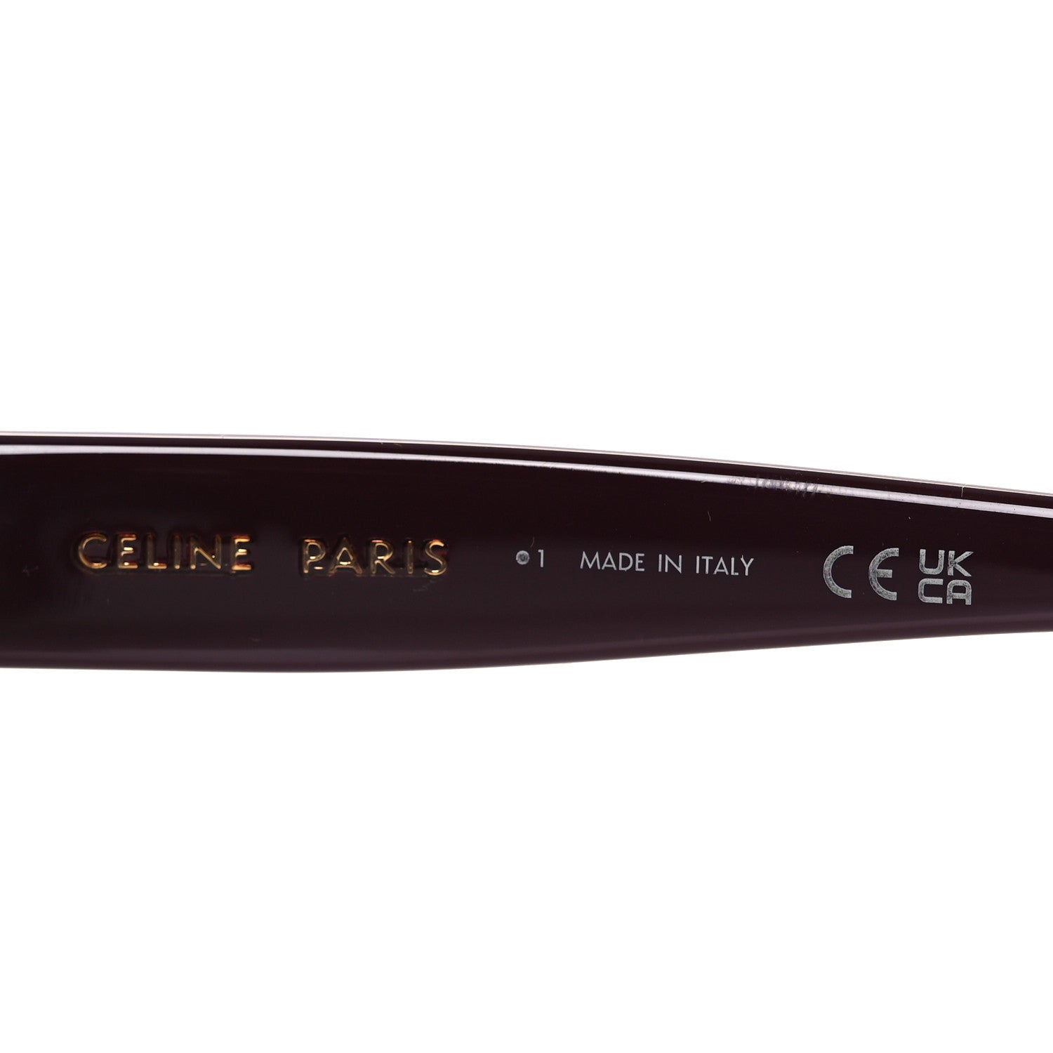 Celine Square Sunglasses — Black