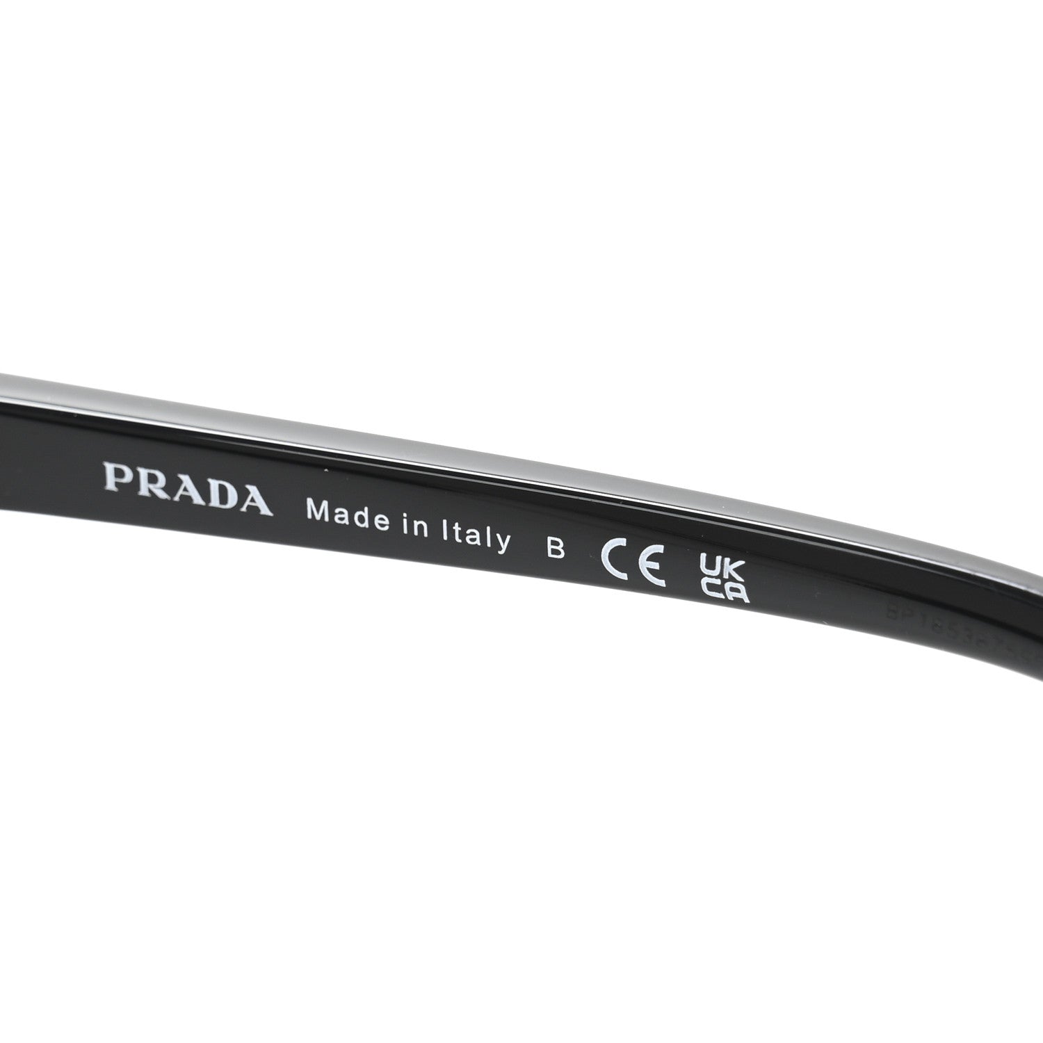 Prada Square Sunglasses — Black