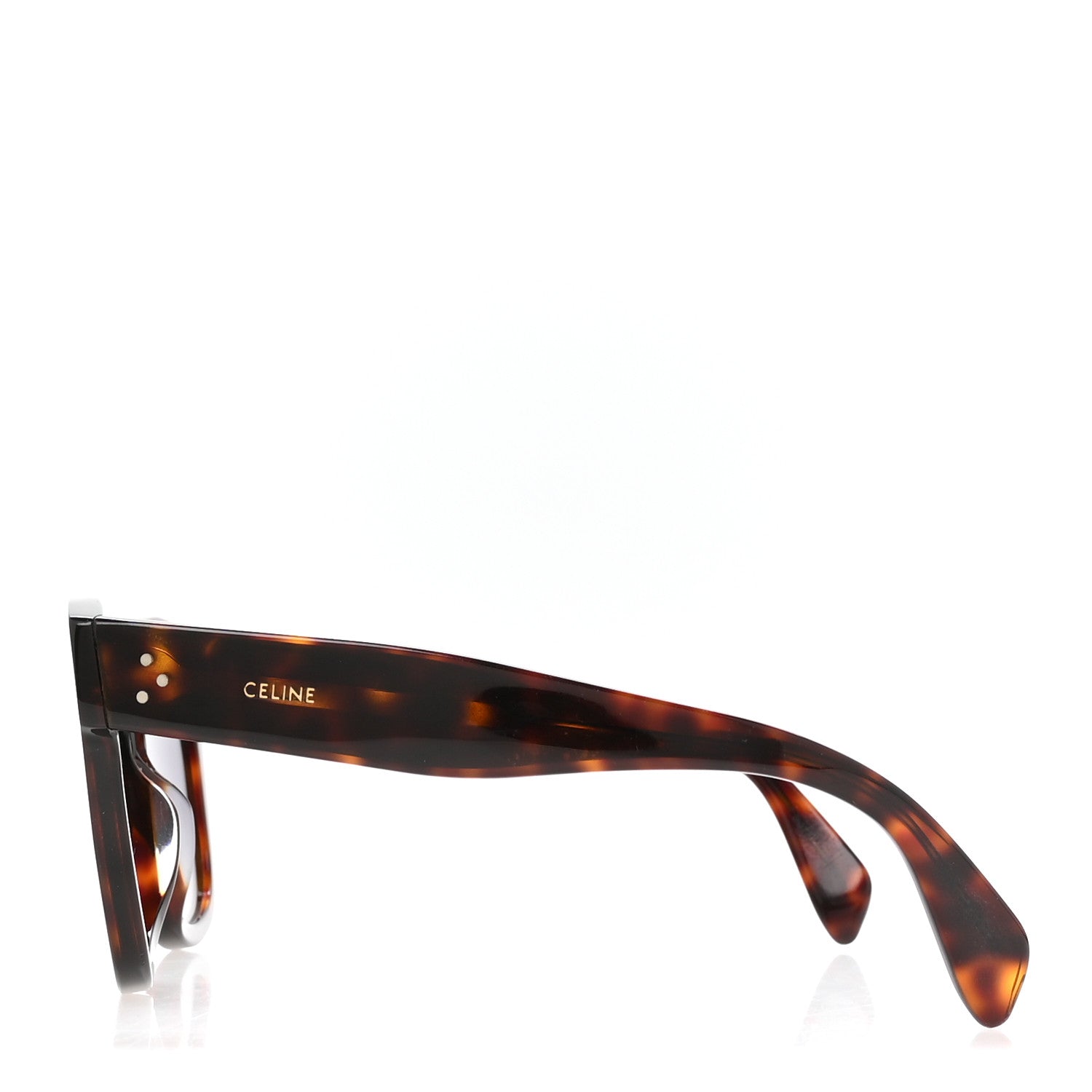 Celine Square Sunglasses — Tortoise