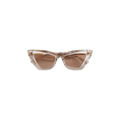 Bottega Veneta Angle Sunglasses — Tan