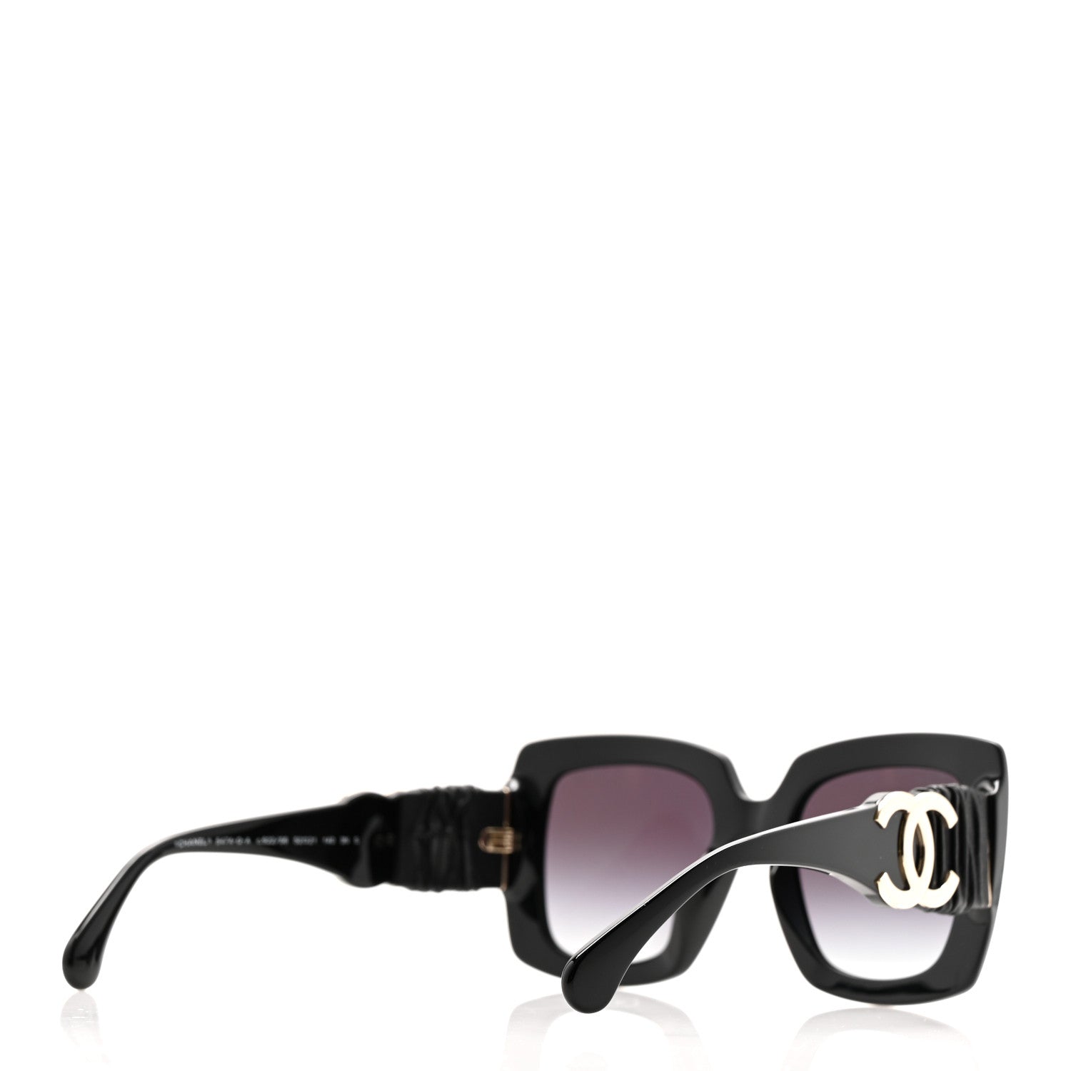 Chanel Square Sunglasses — Black 5474-Q
