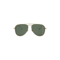 Saint Laurent Aviator Titanium Sunglasses — Silver