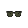 Gucci Square Acetate Sunglasses — Black