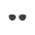 Gucci Round Titanium Sunglasses — Gold