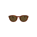 Gucci Round Acetate Sunglasses — Brown