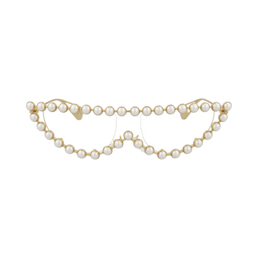Gucci Cat-Eye Frame Metal Sunglasses — Gold