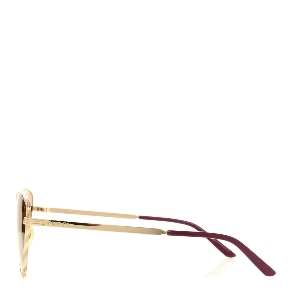 Gucci Cat-Eye Sunglasses — Purple