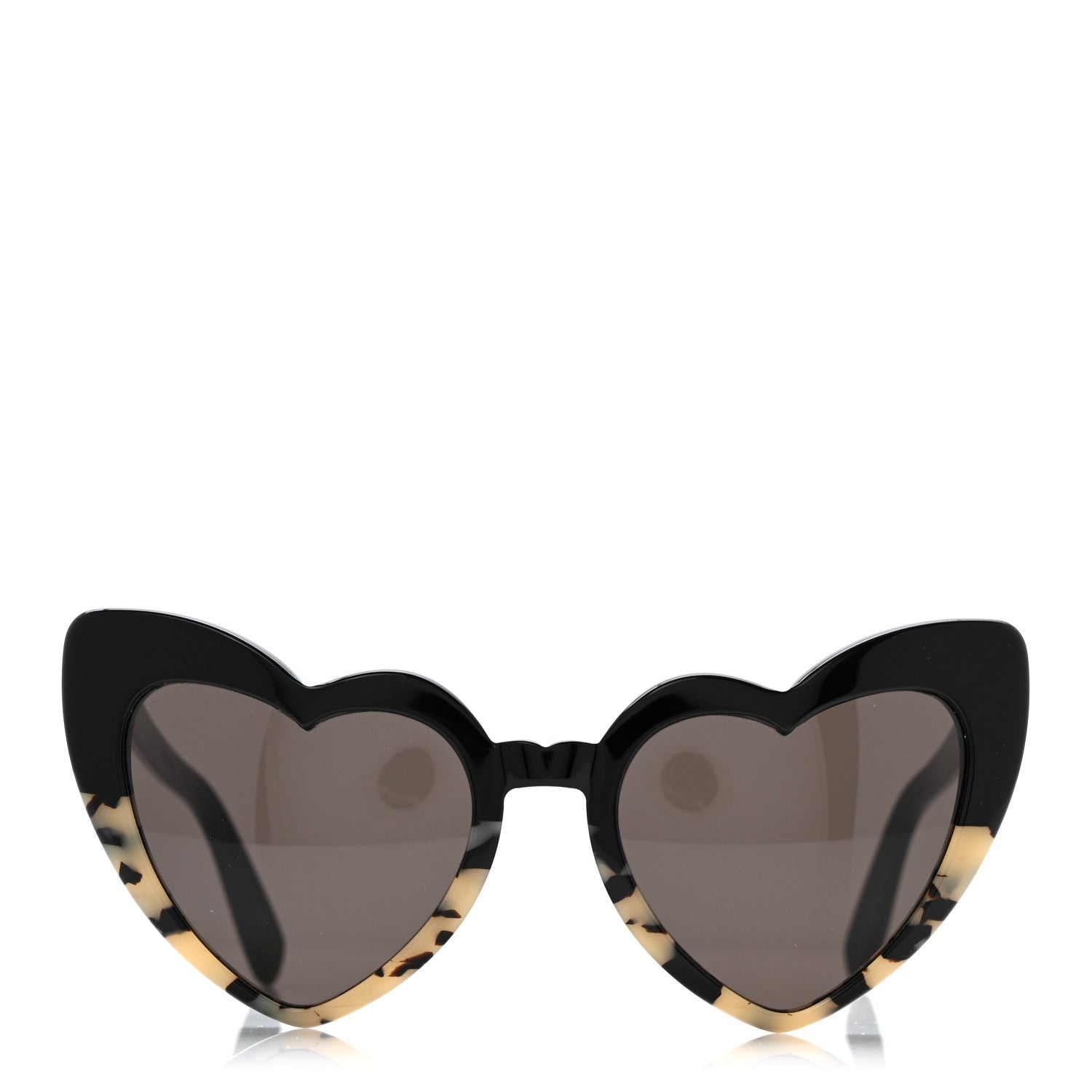 Saint Laurent Square Sunglasses — Havana SL181