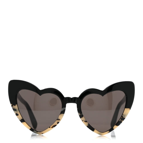 Saint Laurent Square Sunglasses — Havana SL181