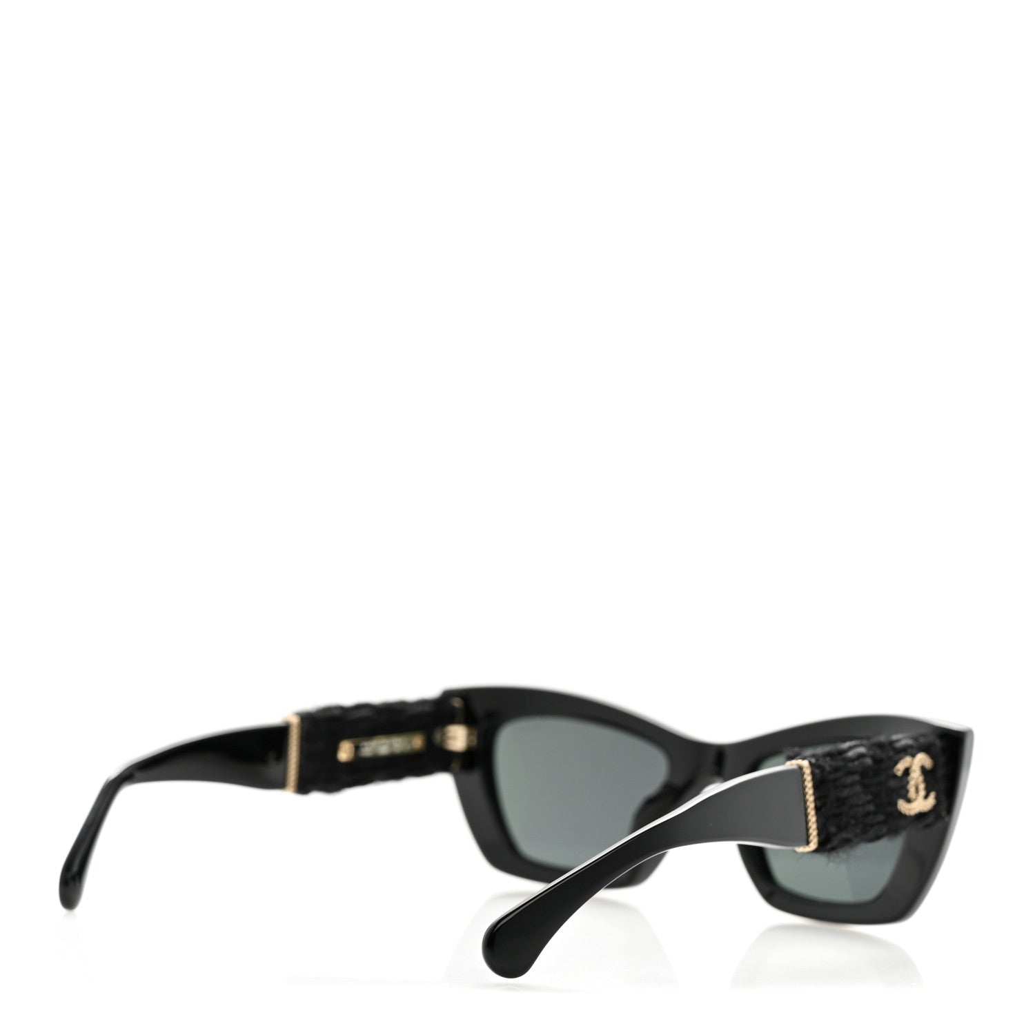 Chanel Cat-Eye Sunglasses — Black