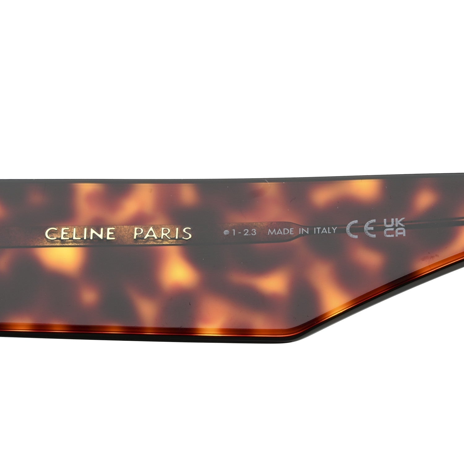 Celine Square Sunglasses — Tortoise