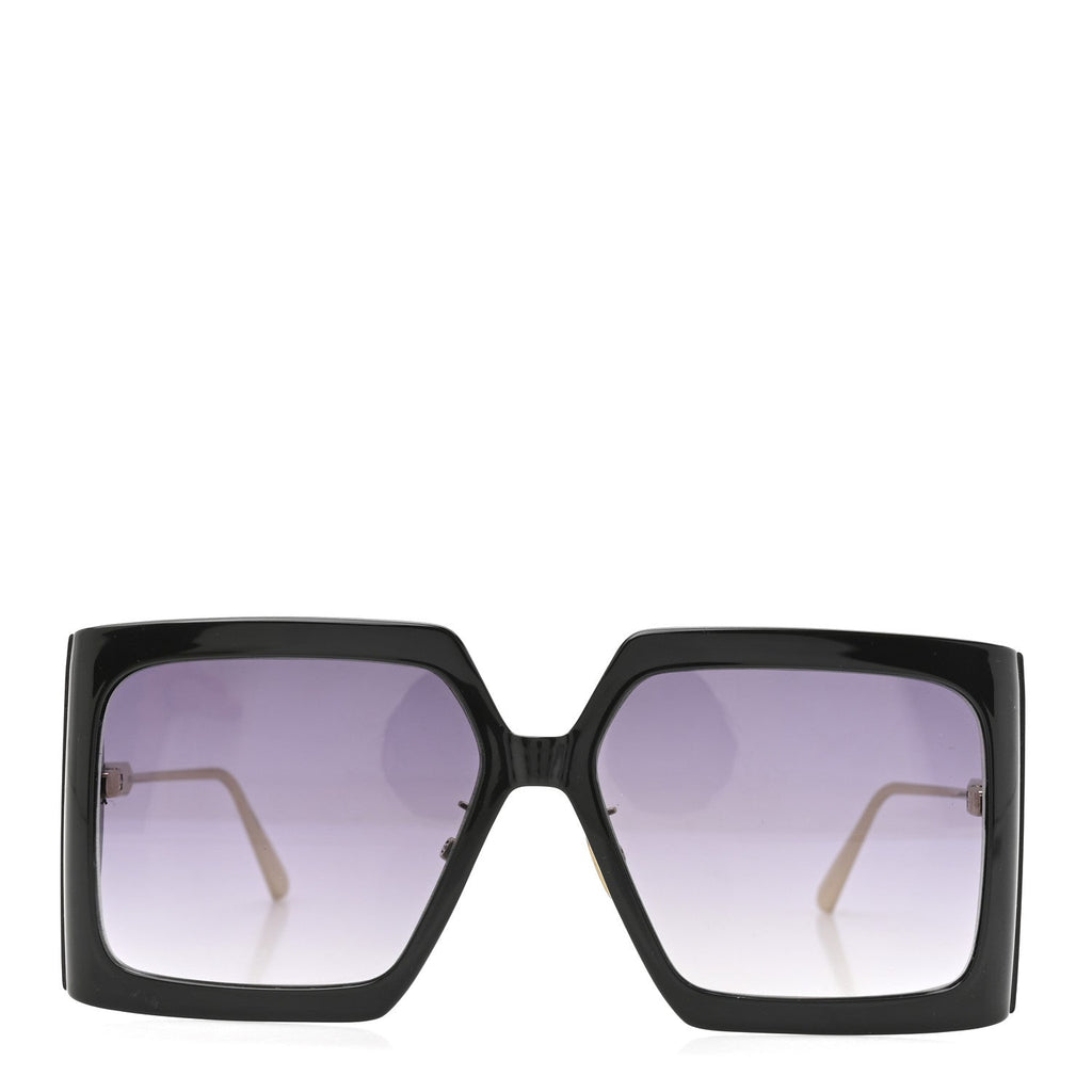 Dior Square Sunglasses — Black