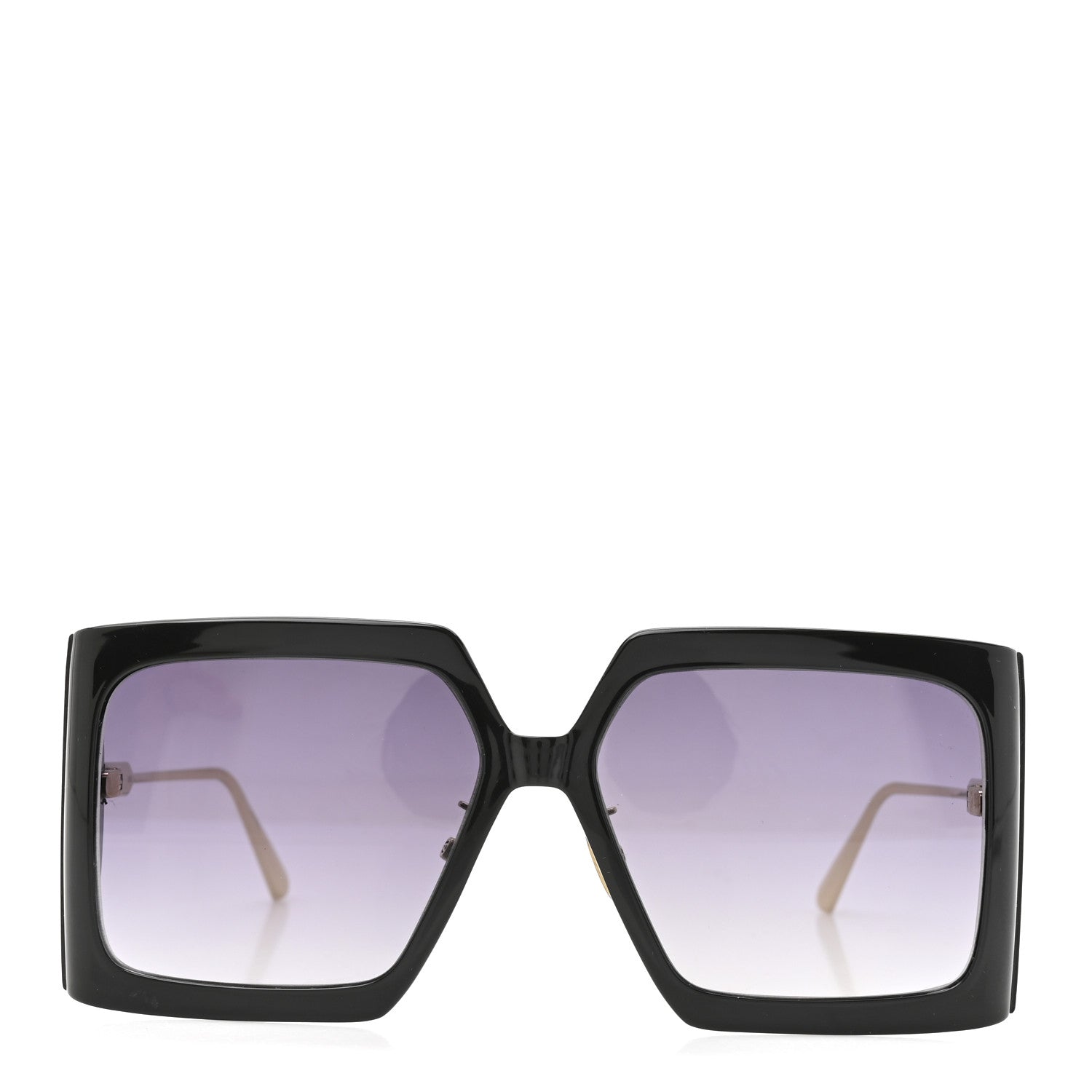 Dior Square Sunglasses — Black