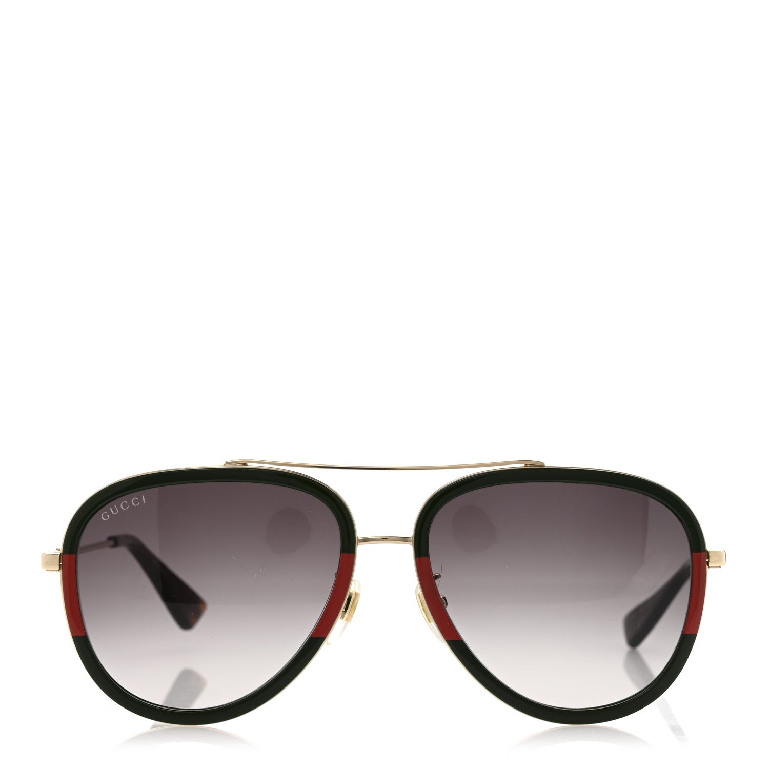 Gucci Aviator Sunglasses — Green GG0062S