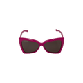 Balenciaga Modern Cat Eye Sunglasses — Purple