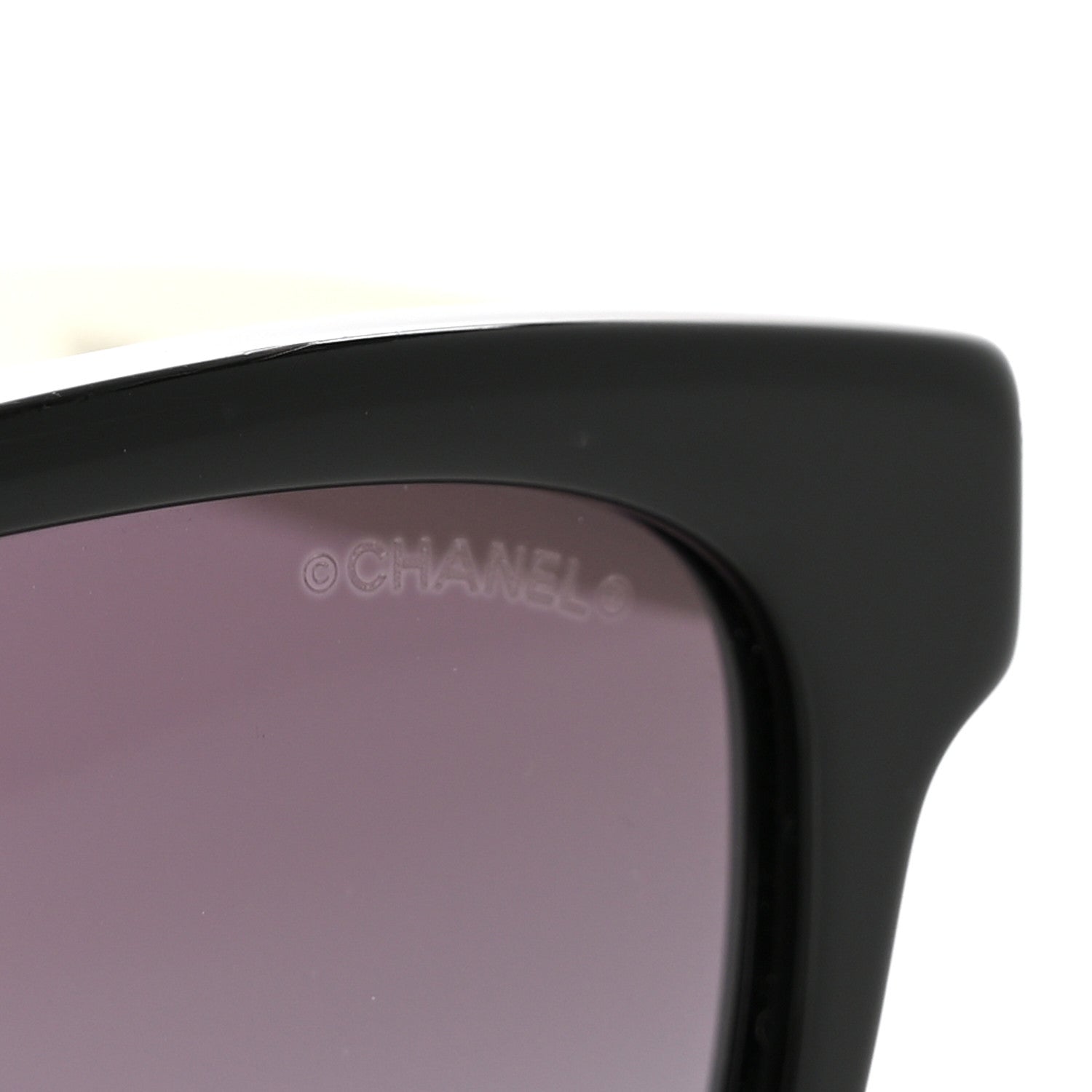 Chanel Square Sunglasses — Black