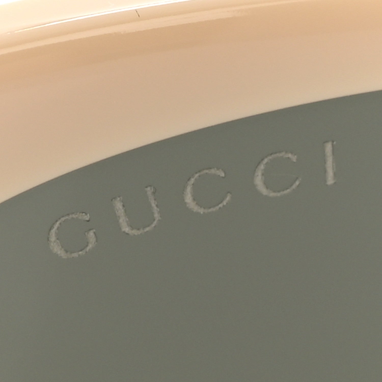 Gucci Oval Sunglasses — Ivory GG1660S